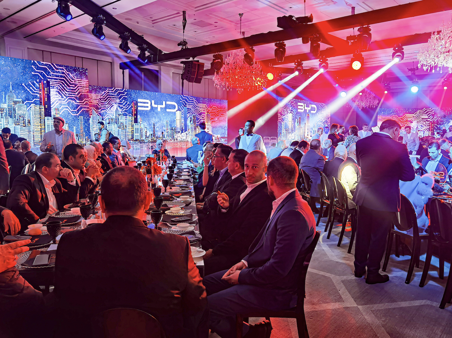 Grand event at the press conference